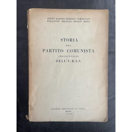 Storia del partito comunista (Bolscevico) dell'U.R.S.S.