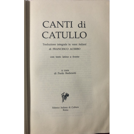 Canti di Catullo