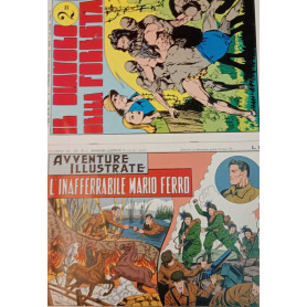 Avventure illustrate. Serie completa dal n. 1 al n. 12. Ristampe anastatiche.
