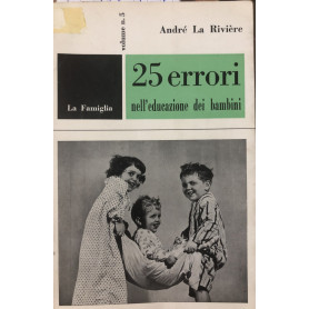 25 errori nell'educazione dei bambini