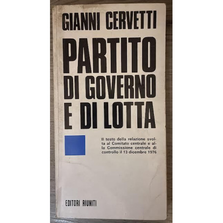 Partito di governo e di lotta