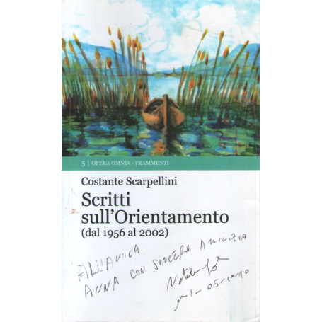 Scritti sull'Orientamento (dal 1956 al 2002).