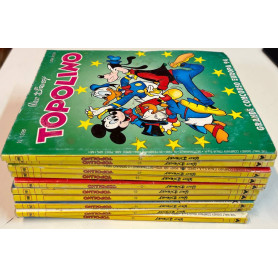 Lotto 10 fumetti Topolino (numeri in descrizione).