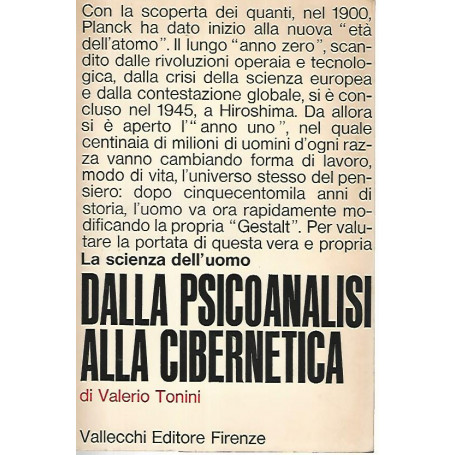 La scienza dell'uomo dalla psicoanalisi alla cibernetica