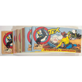 Tex. Serie Colorado (da n° 1 a 12). Ristampa anastatica.