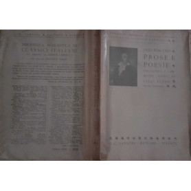 Prose e poesie prefazione e commento critico di Luigi Russo