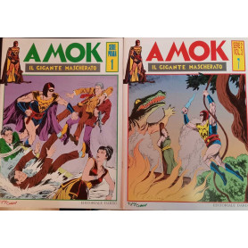 Amok il gigante mascherato. Prima e seconda serie completa 1/7.