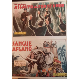 Albi dell'intrepido. Serie dal n. 281 al n. 290. Ristampa anastatica.
