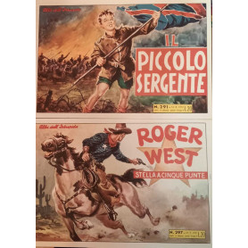 Albi dell'intrepido. Serie dal n. 291 al n. 297. Ristampa anastatica.