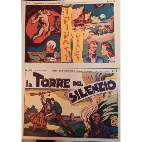 Supplemento "Intrepido". Serie dal n. 1 al n. 20. Ristampa anastatica.