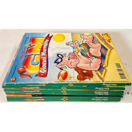 Lotto 6 fumetti Giovani Marmotte (n° 18-29-35-47-50-53).