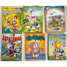 Lotto 6 fumetti vari Walt Disney (titoli e numeri in descrizione).