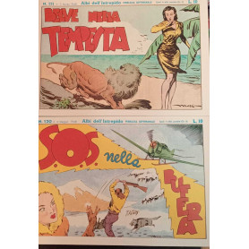 Albi dell'intrepido. Serie dal n. 111 al n. 120. Ristampa anastatica.