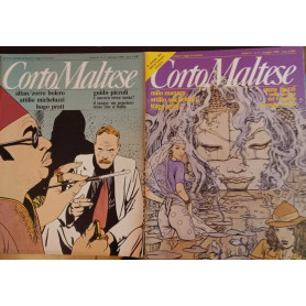 Corto Maltese. Serie dal n. 1 al n. 5 anno 1986.