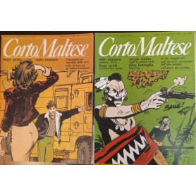 Corto Maltese. Serie nn. 7 8",9,10,"12 anno 1986.
