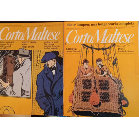 Corto Maltese. Serie completa dal n. 1 al n. 12 anno 1987.