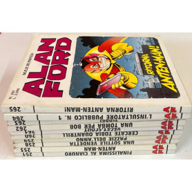 Lotto 10 fumetti Alan Ford (numeri in descrizione).