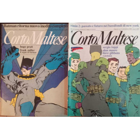 Corto Maltese. Serie dal n. 1 al n. 9 anno 1988.