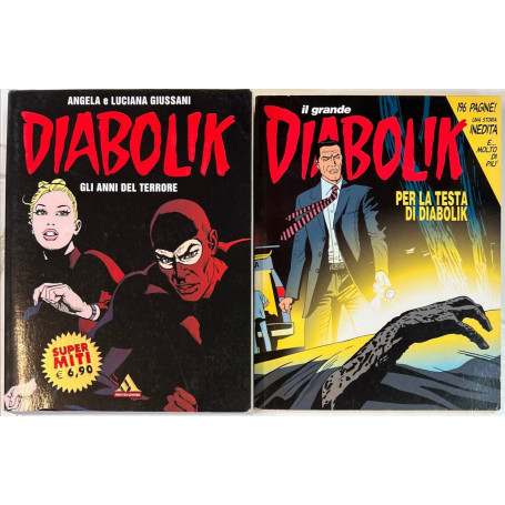 Lotto 2 fumetti: Il grande Diabolik 2003 - Diabolik - Gli anni del terrore n° 43.