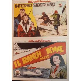 Albi dell'intrepido. Serie dal n. 141 al n.150. Ristampa anastatica.