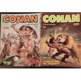 Conan. Serie "The Savage Sword of Conan" dal n. 43 al n. 53.