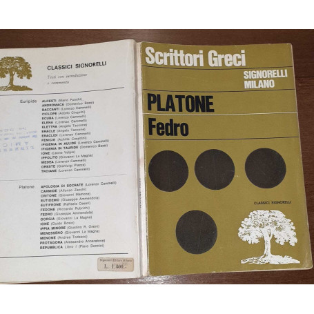 Fedro. Testo critico introduzione e commento di Giuseppe Ammendola