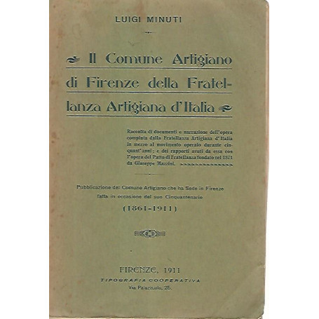 Il comune artigiano di Firenze della fratellanza artigiana d'Italia