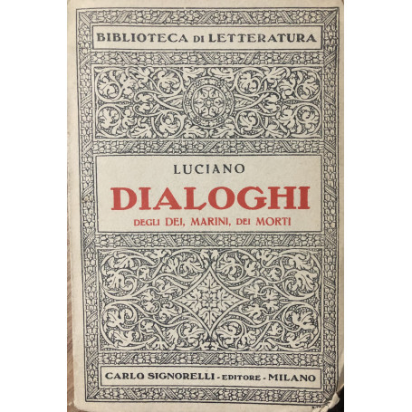 Dialoghi degli Dei Marini dei Morti.