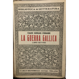 La guerra gallica. Libro settimo
