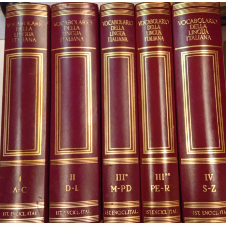 Vocabolario della lingua italiana (5 volumi)