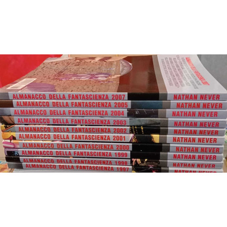 Nathan Never. Almanacco della fantascienza. N. 10 albi.