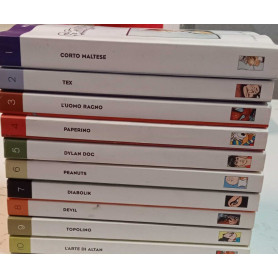 I Classici del Fumetto di Repubblica. Lotto dal n. 1 al n. 10.