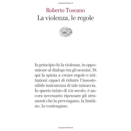 La violenza le regole.