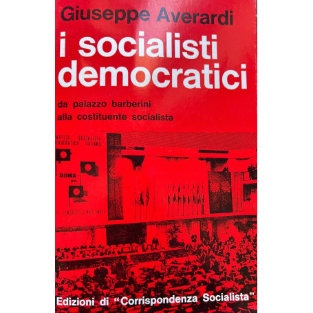 I socialisti democratici a Palazzo Barberini alla costituente socialista.