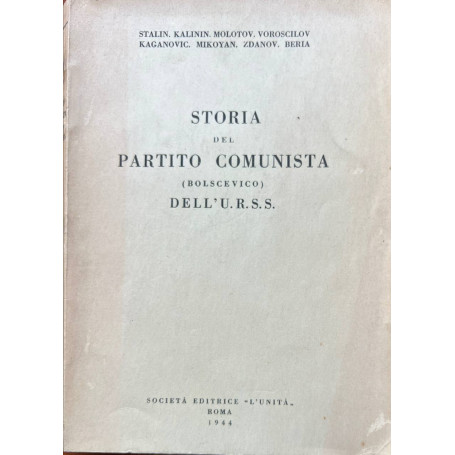 Storia del partito comunista (bolscevico) dell'U.R.S.S.