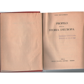 Profilo della storia d'Europa.