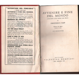 Avvenire e fine del mondo.