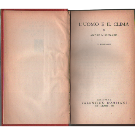 L'uomo e il clima.