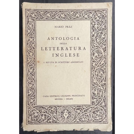 Antologia della letteratura inglese e scelta di scrittori americani