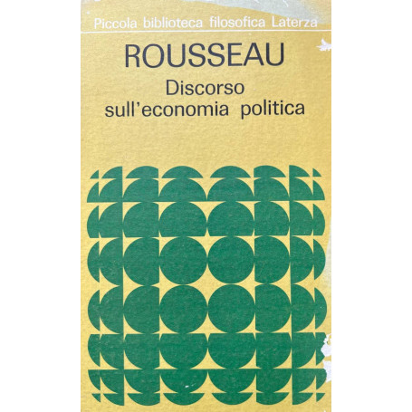 Discorso sull'economia politica.