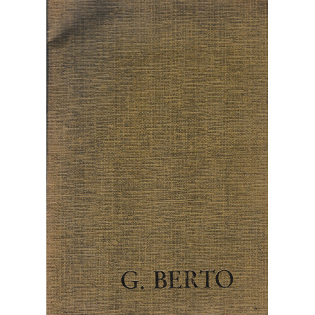 Gian Paolo Berto  25 Maggio - 8 Giugno 1973