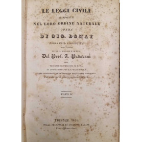 Le leggi civili disposte nel loro ordine naturale (tomo II)