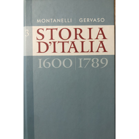 Storia d'Italia dal 1600 al 1789. Volume III