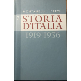 Storia d'Italia dal 1919 al 1936. Volume VII
