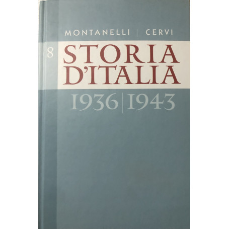 Storia d'Italia dal 1936 al 1943. Volume VIII
