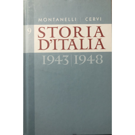 Storia d'Italia dal 1943 al 1948. Volume IX