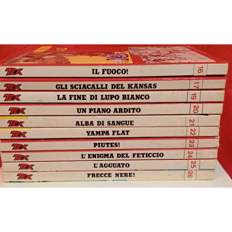 Lotto 10 numeri tutto Tex. Numeri in descrizione.