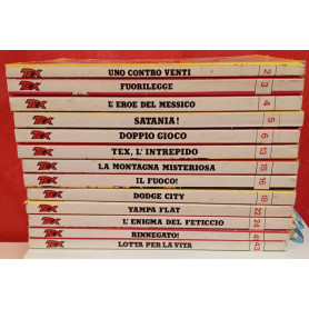 Lotto 13 numeri tutto Tex. Numeri in descrizione