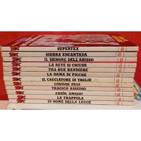 Lotto 12 numeri tutto Tex. Numeri in descrizione