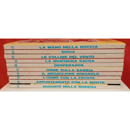 Lotto 10 numeri Tex. Numeri in descrizione.